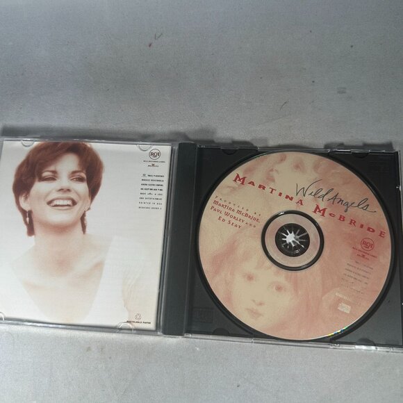 Martina McBride Wild Angels Country Album CD 1995 RCA Records Authentic - Picture 3 of 3